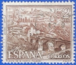 Stamps Spain -  ESPANA 1975 (E2267) Serie turistica - Puente de San Martin Toledo 2p 2
