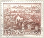 Stamps Spain -  ESPANA 1975 (E2267) Serie turistica - Puente de San Martin Toledo 2p 5