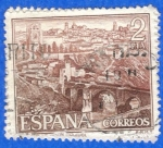 Stamps Spain -  ESPANA 1975 (E2267) Serie turistica - Puente de San Martin Toledo 2p 6