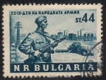 Sellos de Europa - Bulgaria -  Soldados.