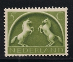 Stamps Netherlands -  Caballos Blancos.