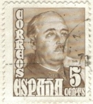 Stamps Spain -  ESPANA 1948 (E1020) General Franco 5c