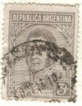 Sellos de America - Argentina -  ARGENTINA 1935 (MT) San Martin 3c 2