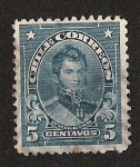 Stamps Chile -  SERIE PRESIDENTES - BERNARDO OHIGGINS