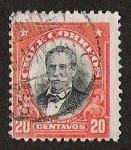 Stamps Chile -  SERIE PRESIDENTES - MANUEL BULNES