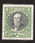 Stamps Chile -  SERIE PRESIDENTES - A. PINTO