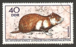 Stamps Germany -  ventas y subastas internacionales de pieles en leipzig, un hamster