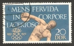 Stamps Germany -  1350 - 20 anivº de la fundación del comité nacional olímpico de la R.D.A.