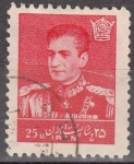 Stamps Iran -  IRAN 1958 Scott 1109 Sello Mohammad Shah Reza Pahlavi 50D usado 