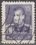 Stamps Iran -  IRAN 1958 Scott 1120 Sello Mohammad Shah Reza Pahlavi 14R usado 