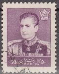 Sellos de Asia - Ir�n -  IRAN 1958 Scott 1123 Sello Mohammad Shah Reza Pahlavi 50R usado 