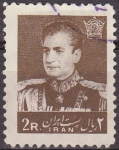Stamps Iran -  IRAN 1959 Scott 1142a Sello Mohammad Shah Reza Pahlavi 2R usado 