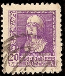 Stamps Spain -  Isabel la Catolica