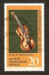 Stamps Germany -  instrumento musical, violín de markneukirchen