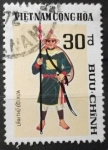 Stamps Vietnam -  Soldado