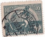 Stamps : Europe : Poland :  Atleta