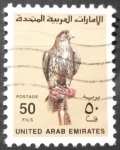 Stamps United Arab Emirates -  Águila