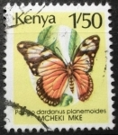 Sellos del Mundo : Africa : Kenya : Mariposas