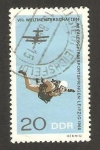 Stamps Germany -  VIII Campeonato del mundo de paracaidismo en leipzig