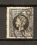 Stamps Spain -  Alfonso XIII / impuesto de Guerra