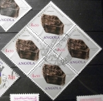 Stamps : Africa : Angola :  Geología
