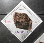 Stamps : Africa : Angola :  Geología