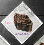 Stamps : Africa : Angola :  Geología