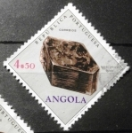 Stamps : Africa : Angola :  Geología