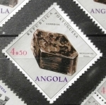 Stamps Angola -  Geología