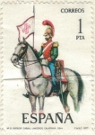 Sellos del Mundo : Europa : Espa�a : ESPANA 1977 (E2381) Uniformes militares 1p 3 INTERCAMBIO