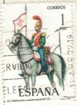 Sellos del Mundo : Europa : Espaa : ESPANA 1977 (E2381) Uniformes militares 1p 2