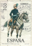 Stamps Spain -  ESPANA 1977 (E2422) Uniformes militares 2p