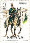 Stamps Spain -  ESPANA 1978 (E2453) Uniformes militares 3p