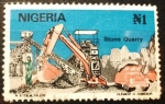 Stamps : Africa : Nigeria :  Mina