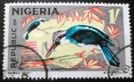 Stamps Nigeria -  Pájaro