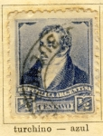 Stamps Argentina -  Rivadavia Beldrano