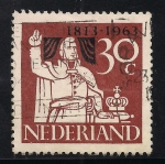 Stamps : Europe : Netherlands :  El Principe Guillermo y toma de Juramento.
