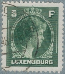 Stamps Luxembourg -  LUXEMBURGO 1946 Gran Duquesa Carlota 5f