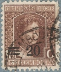Stamps Luxembourg -  LUXEMBURGO 1915 (M115) Gran Duquesa Carlota 20c