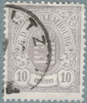 Sellos del Mundo : Europa : Luxemburgo : LUXEMBURGO 1881 (So47)  10c