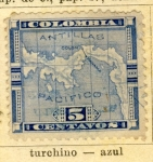 Stamps America - Panama -  Estado Rep. Colombia