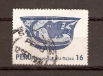 Stamps Peru -  VASIJA  NAZCA