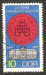 Stamps Germany -  550 anivº de la universidad de rostock