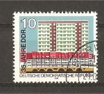 Stamps Germany -  35º Aniversario de la DDR.