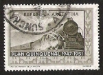 Stamps Argentina -  PLAN QUINQUENAL