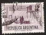 Sellos de America - Argentina -  BASE DE EJERCITO GENERAL BELGRANO ANTARTIDA ARGENTINA