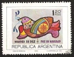 Stamps Argentina -  NAVIDAD EN PAZ