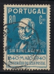 Sellos de Europa - Portugal -  Rowland Hill.