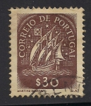 Stamps : Europe : Portugal :  Barcos de vela,