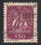 Stamps : Europe : Portugal :  Barcos de vela,